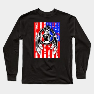 TATANKA - IYOTANKA 3 (Flag) Long Sleeve T-Shirt